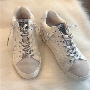 VH Vintage Havanas White Sneakers with pearls for Women